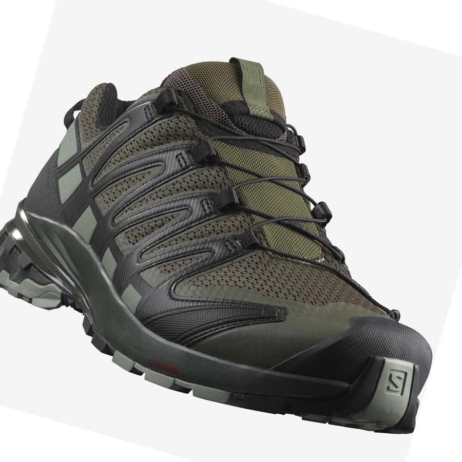 Salomon XA PRO 3D V8 WIDE Erkek Patika Koşu Ayakkabısı Mor Gri | TR 3529KOR